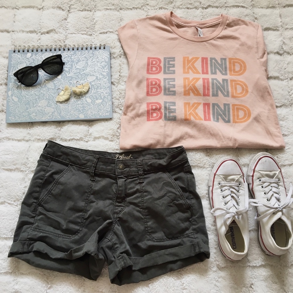 Hunter green shorts